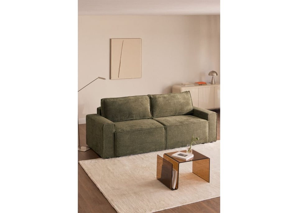 Sofá-cama estofado de 3 lugares em Tampere