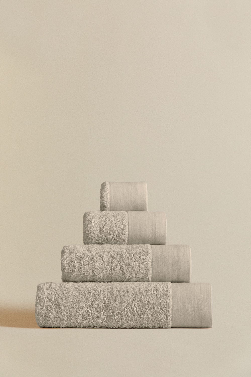 Toalha em algodão e linho Markel, imagem de galeria 6