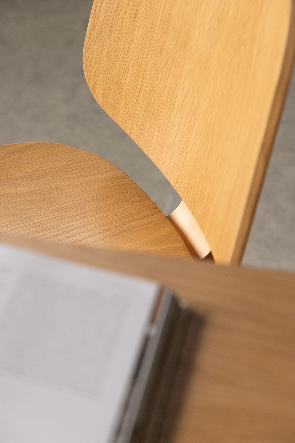 Cadeira de jantar em madeira Canadá, imagem de galeria 3