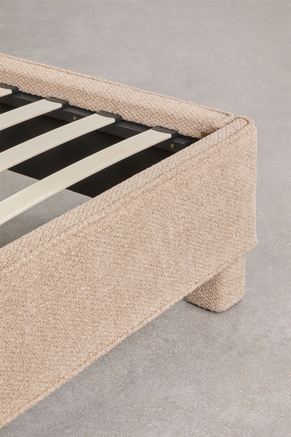 Cama em tecido chenille Jokin grosso, imagem de galeria 6