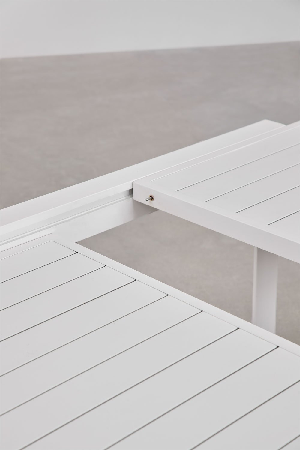 Mesa de jardim retangular extensível em alumínio Starmi 180-240x100 cm, imagem de galeria 7