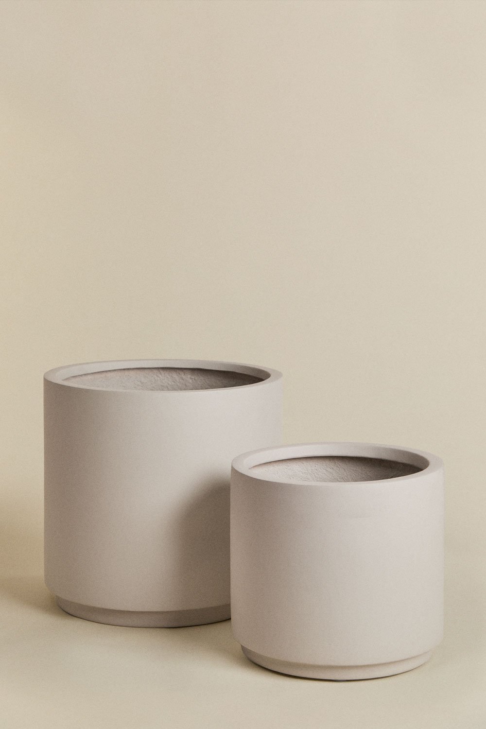 Conjunto de 2 Vasos Ø45cm / Ø35cm em Saturn Polystone, imagem de galeria 1