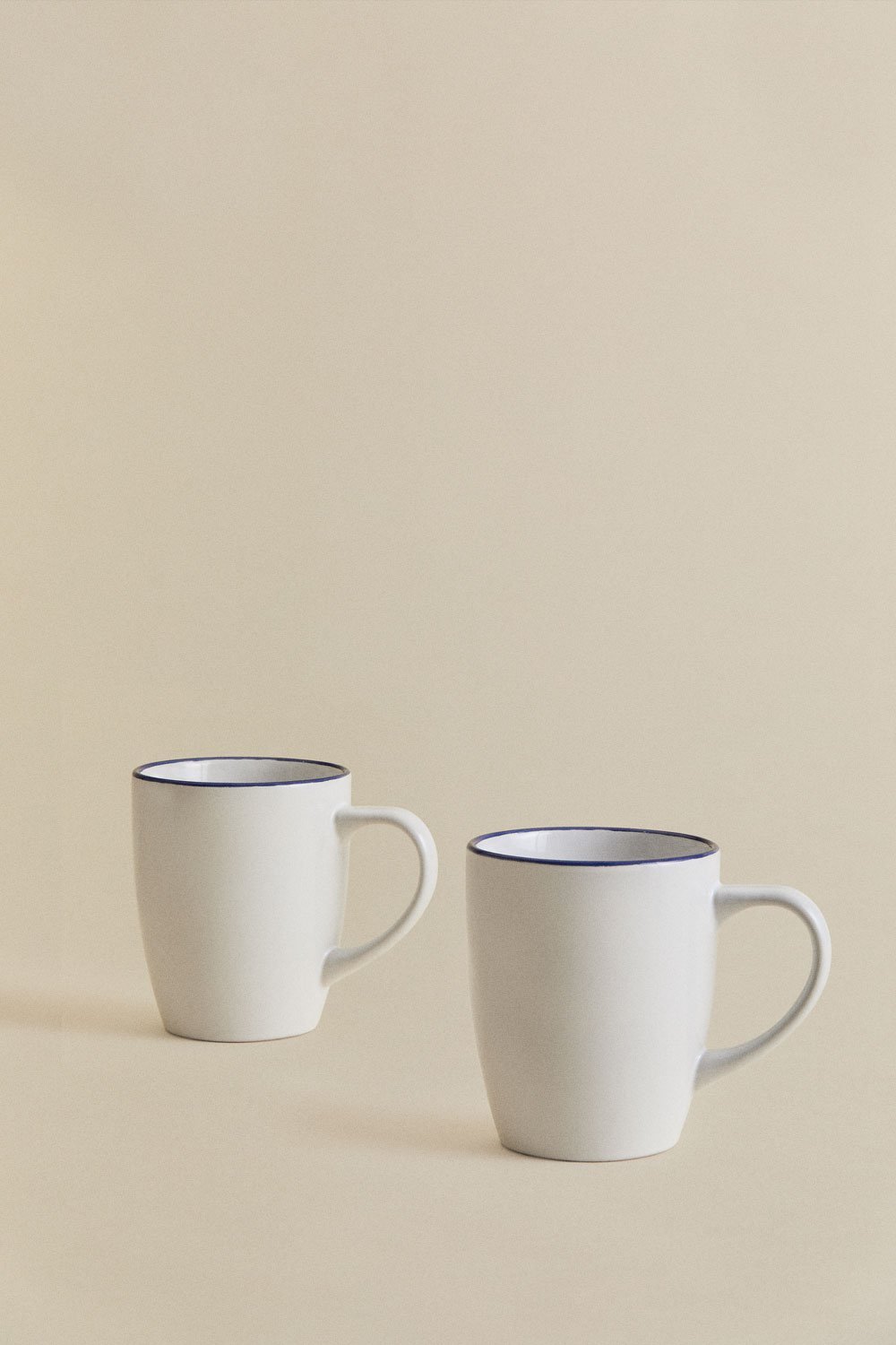 Pack de 2 chávenas de café 34 cl em grés Ronilena, imagem de galeria 3