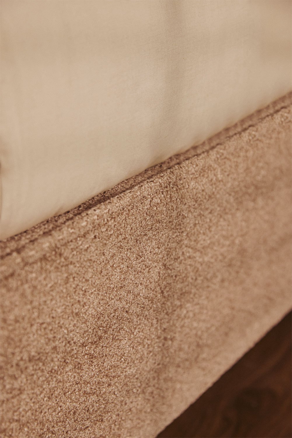 Cama em tecido chenille Jokin grosso, imagem de galeria 2