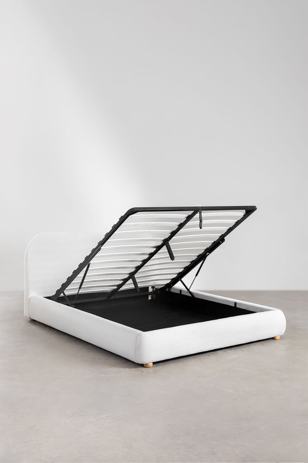 Cama com canapé rebatível estofada Winselet, imagem de galeria 2