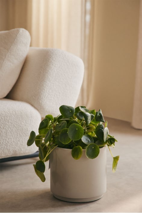 Plantador de polystone Saturno