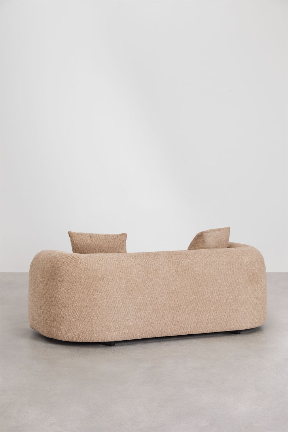 Conjunto de sala com sofá modular de 3 lugares e sofá de 2 lugares em chenille Coco, imagem de galeria 4