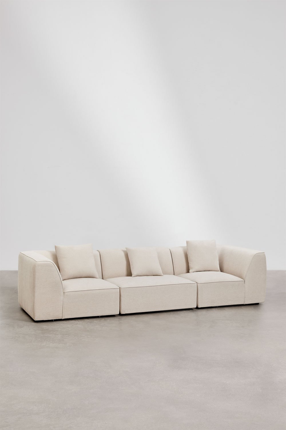 Sofá modular estofado Cardea de 3 peças, imagem de galeria 1
