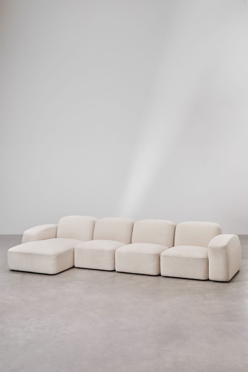 Sofá modular Bastian de 4 peças com chaise longue do lado esquerdo, imagem de galeria 1