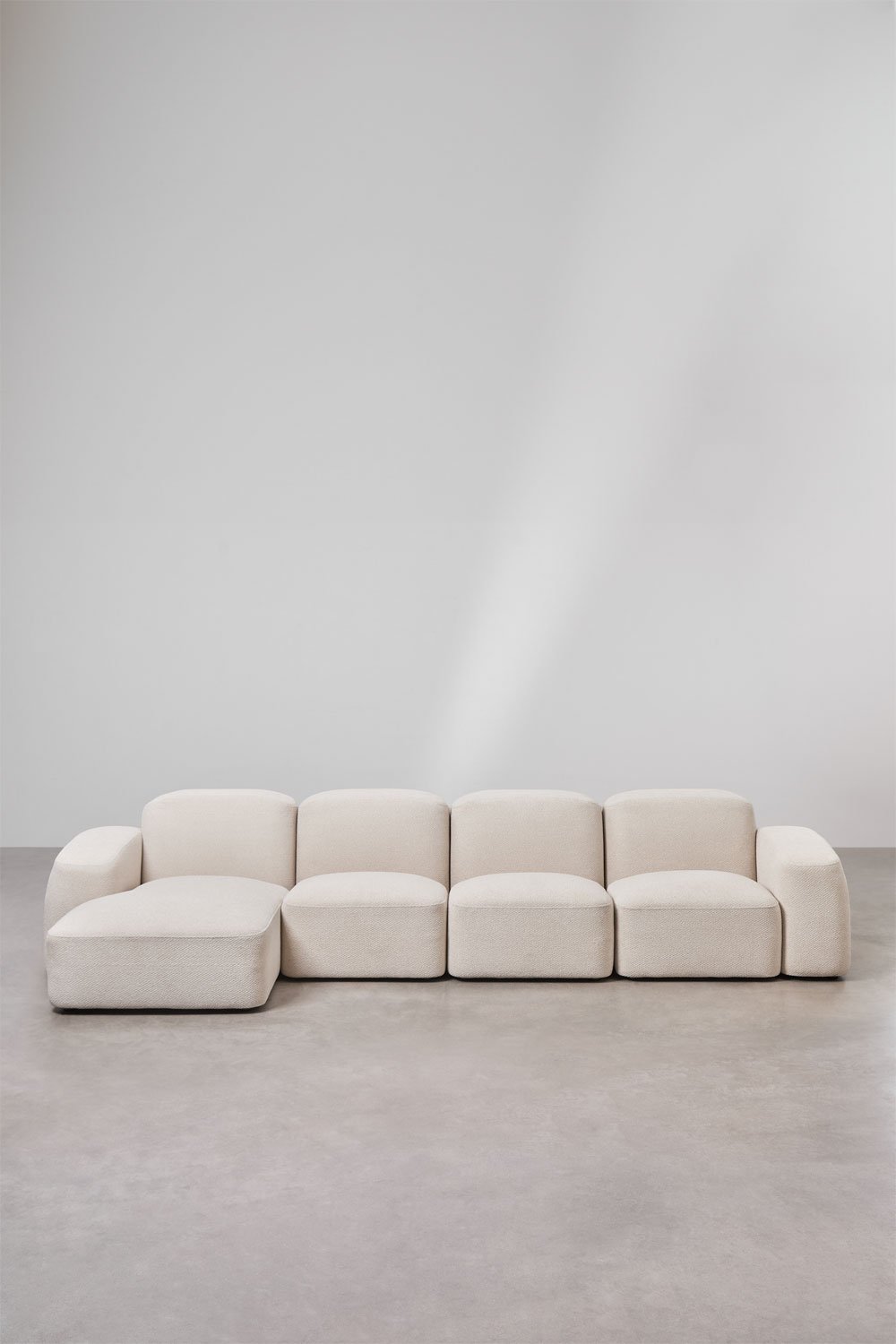 Sofá modular Bastian de 4 peças com chaise longue do lado esquerdo, imagem de galeria 3