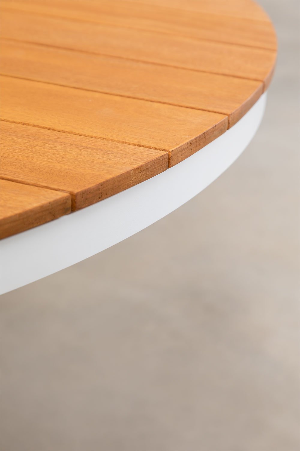 Conjunto de mesa redonda (Ø140 cm) e 6 cadeiras de jardim Archer, imagem de galeria 3