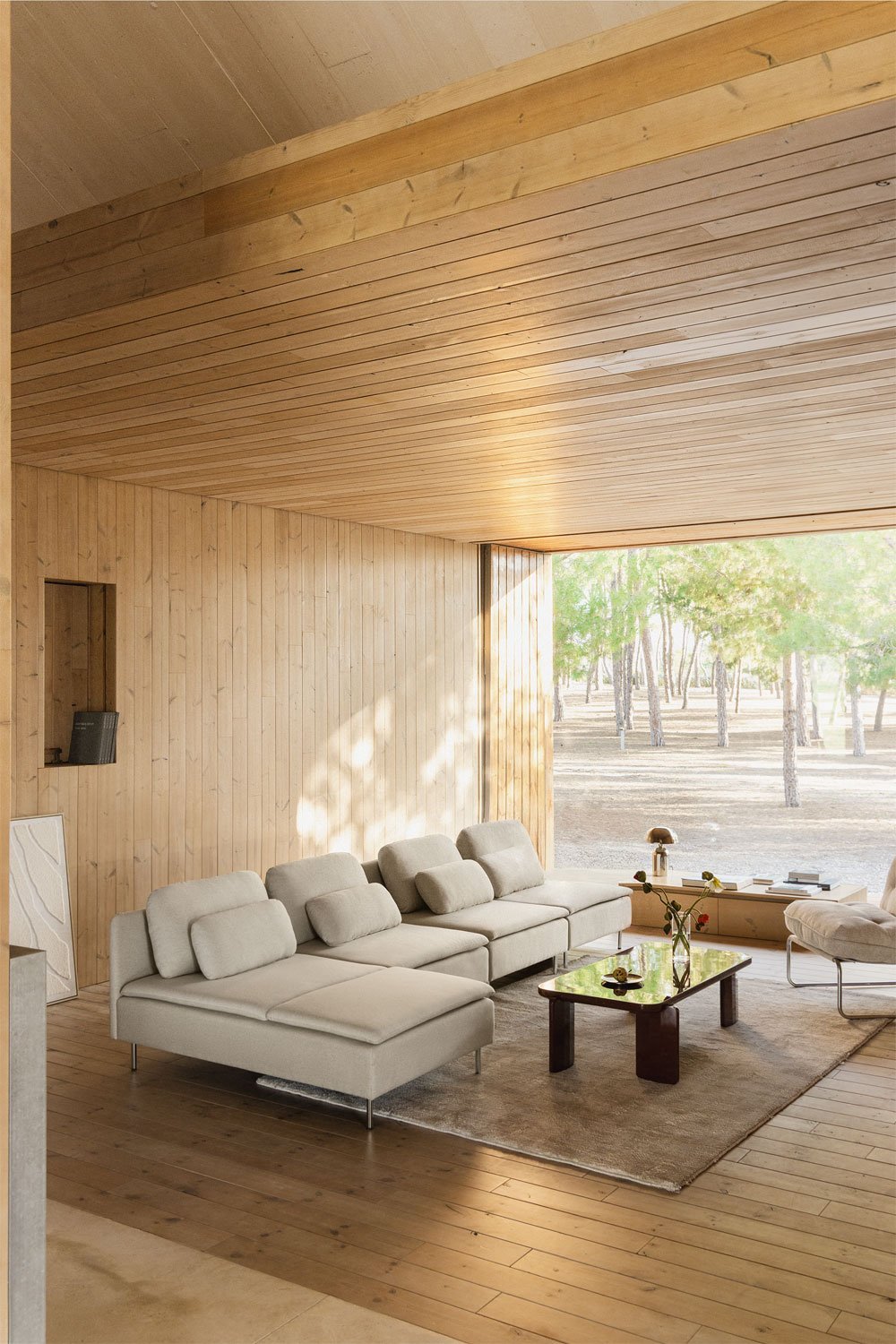 Sofá modular Oriol de 4 peças com chaise longue lateral esquerda, imagem de galeria 1