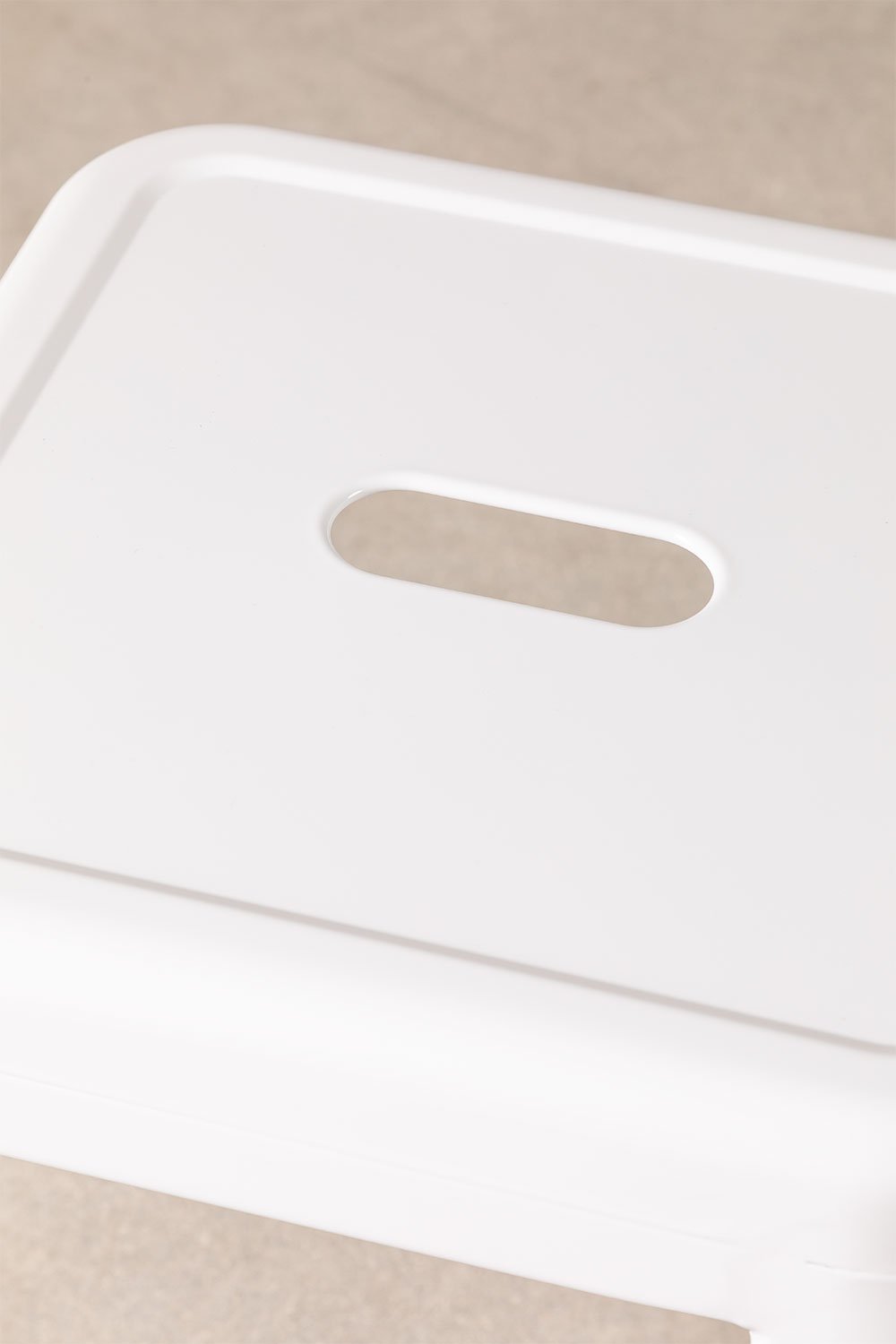 Pack de 2 bancos baixos empilháveis de 45 cm em aço Lix, imagem de galeria 4