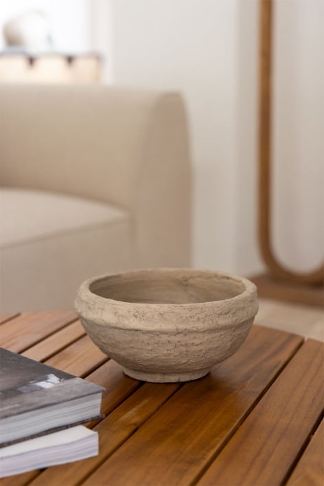 Cuenco decorativo em terracota Yacono