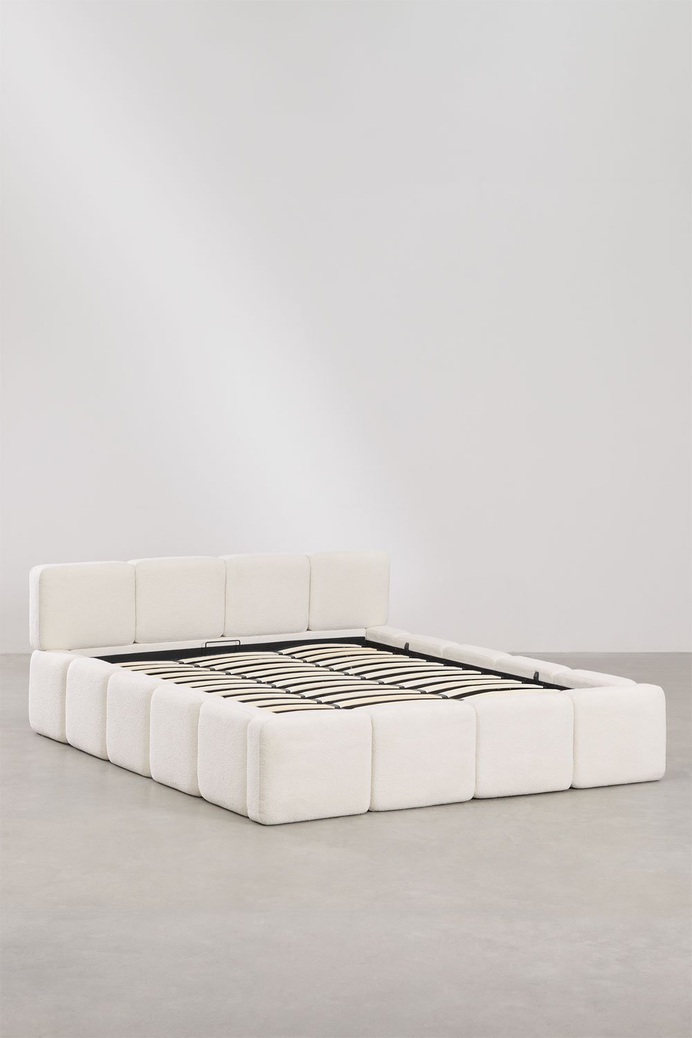 Cama com canapé abatível estofada Jolcem, imagem de galeria 3