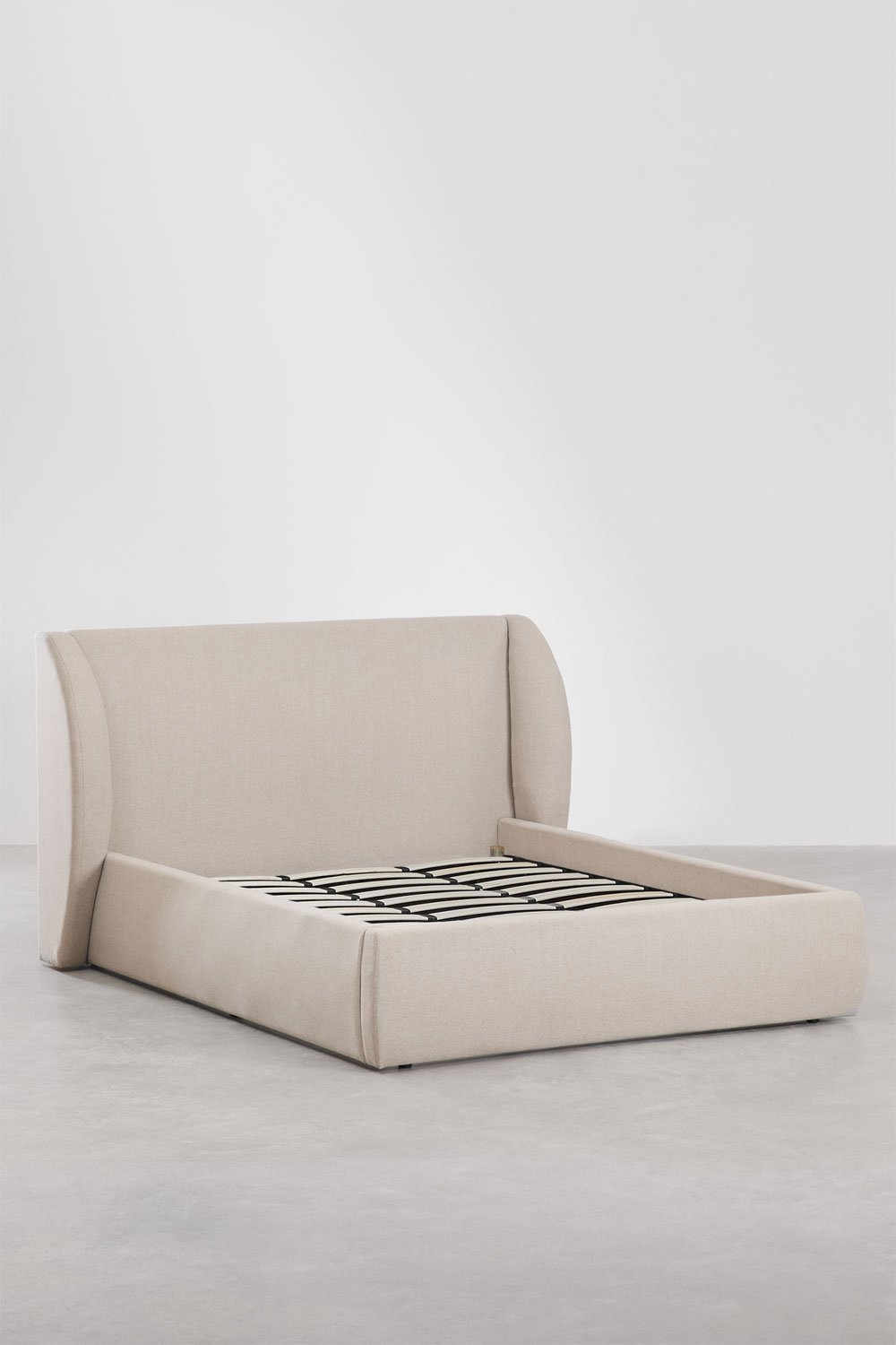 Cama em tecido Cabargi, imagem de galeria 2