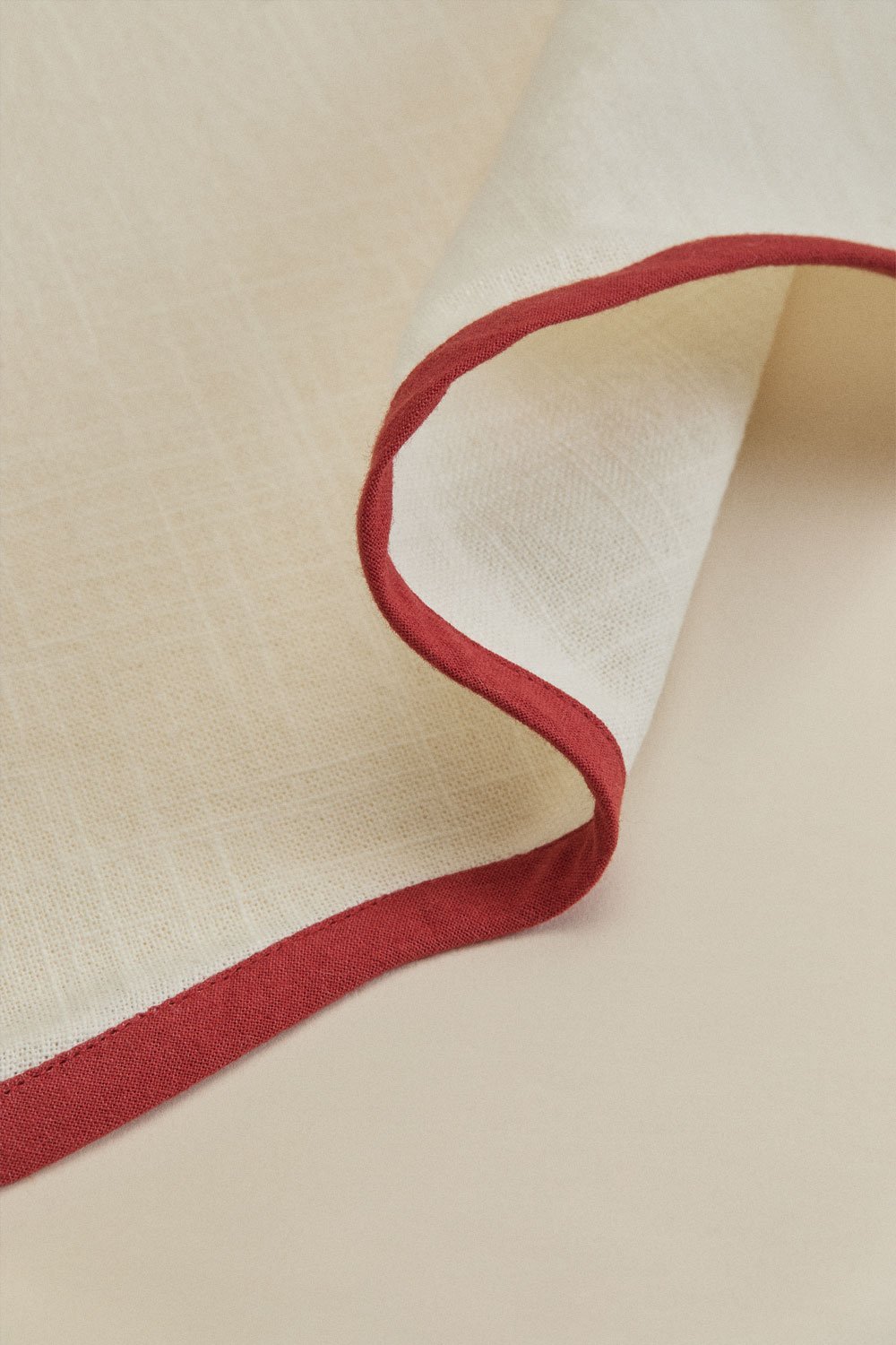 Toalha de mesa de 170x250 cm em algodão Velisca, imagem de galeria 6