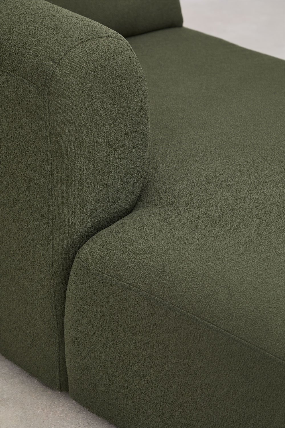 Sofá modular chaise longue esquerdo de 4 peças com puff Fogler, imagem de galeria 5