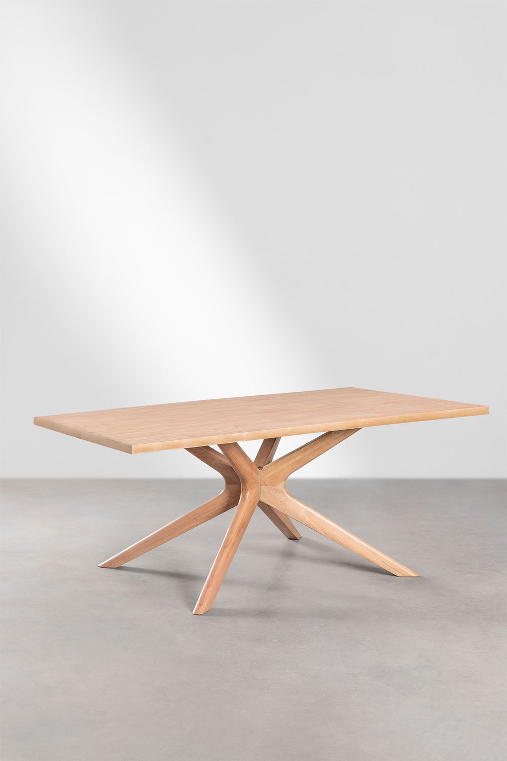 Rectangular wooden dining table (180x90 cm) Arnaiz, imagem de galeria 2