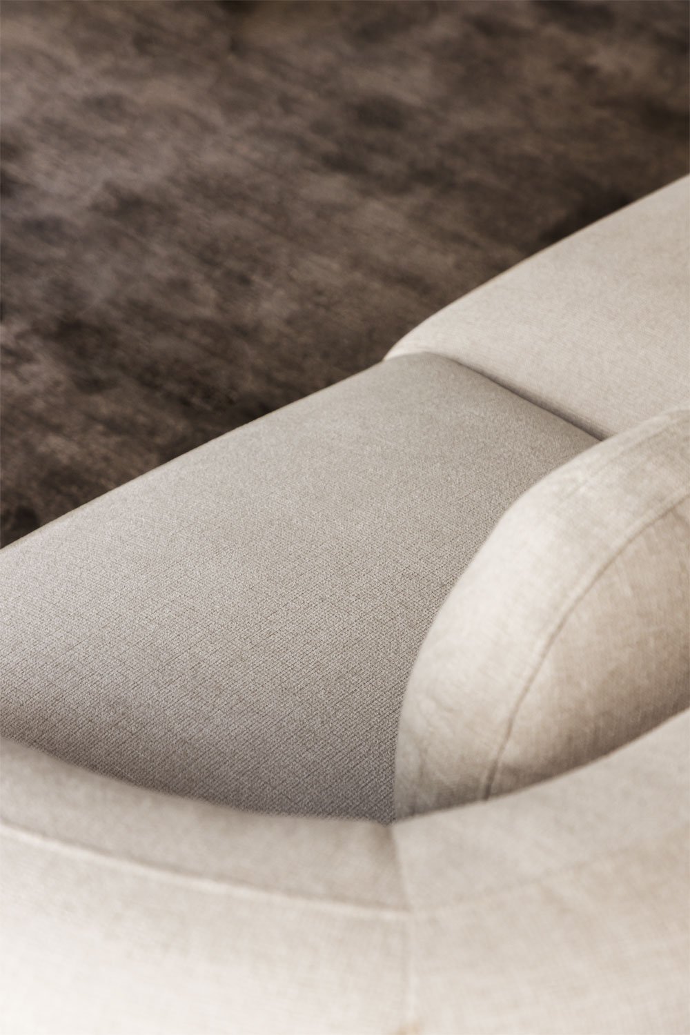 Sofá modular de 2 peças em chenille Coquette, imagem de galeria 2