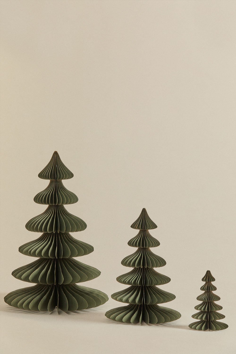 Pack de 2 árvores de Natal em papel Navira, imagem de galeria 7