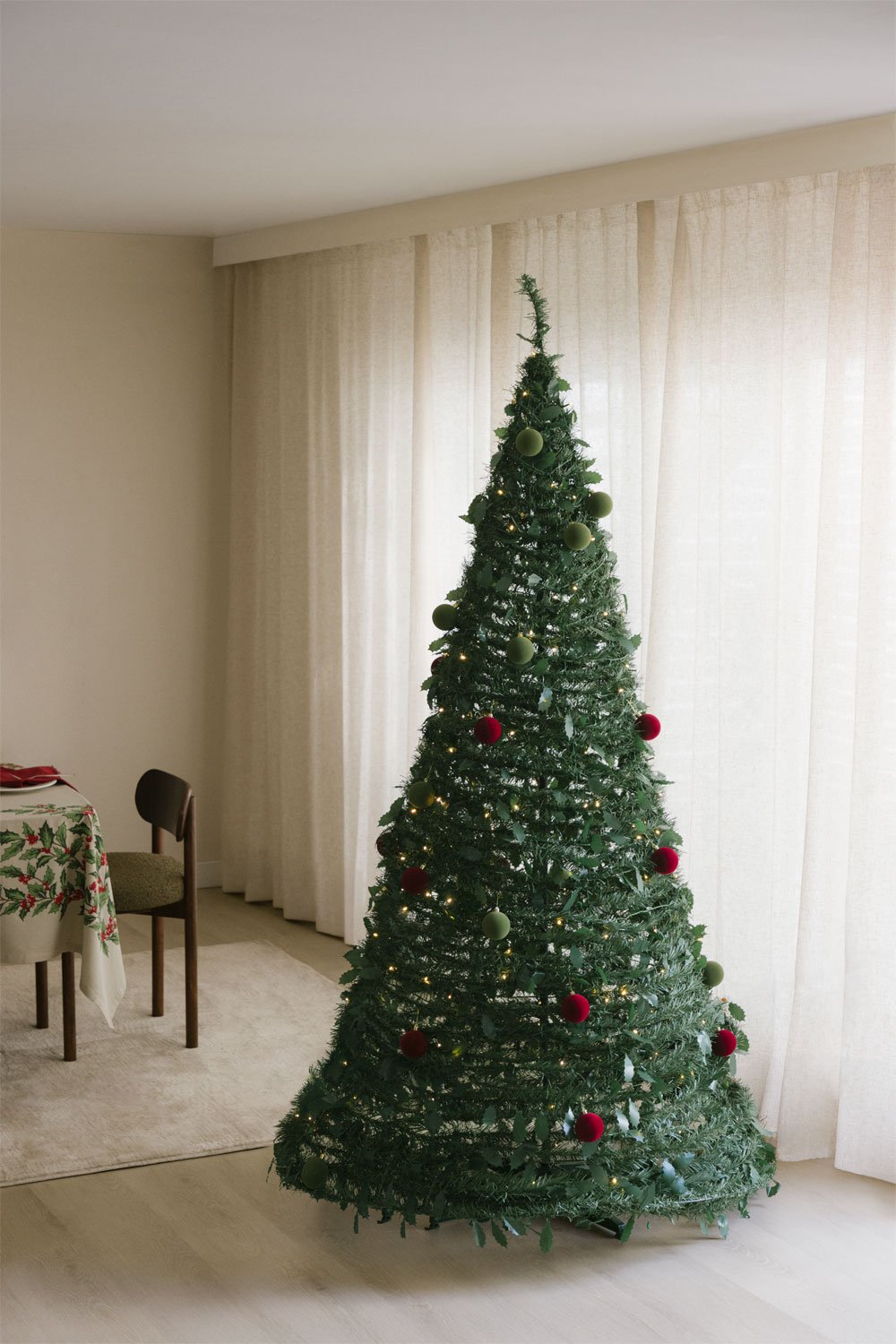 Árvore de Natal dobrável com luzes LED Taimy, imagem de galeria 1