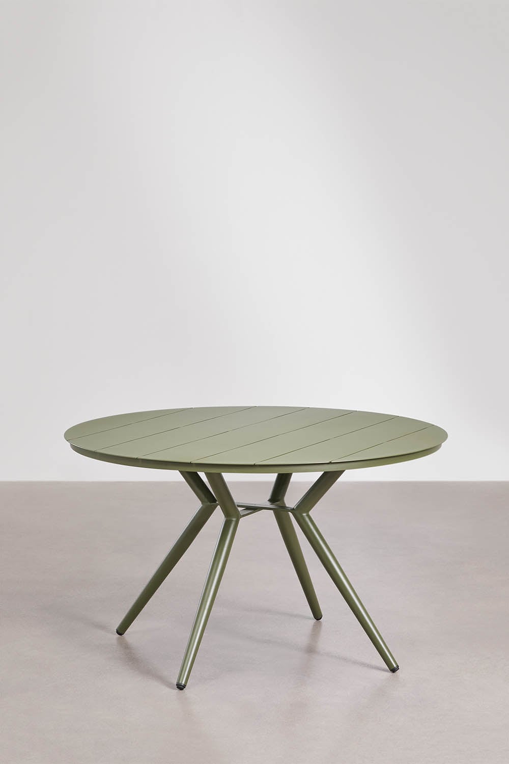 Mesa de jardim redonda em alumínio Valerie, imagem de galeria 3