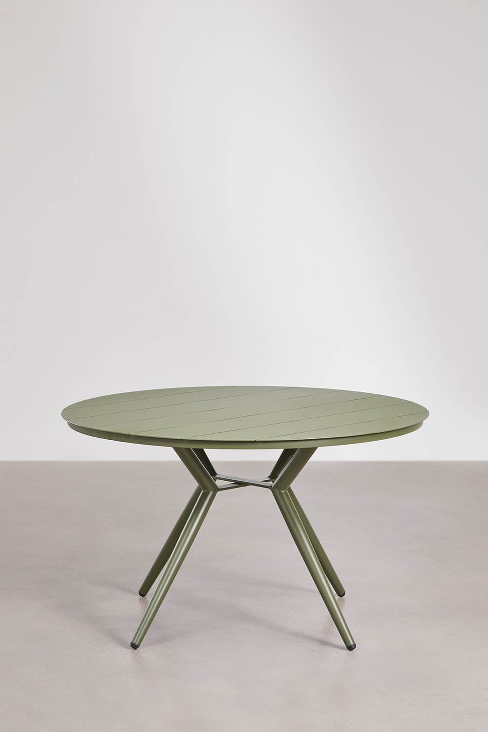 Mesa de jardim redonda em alumínio Valerie, imagem de galeria 4