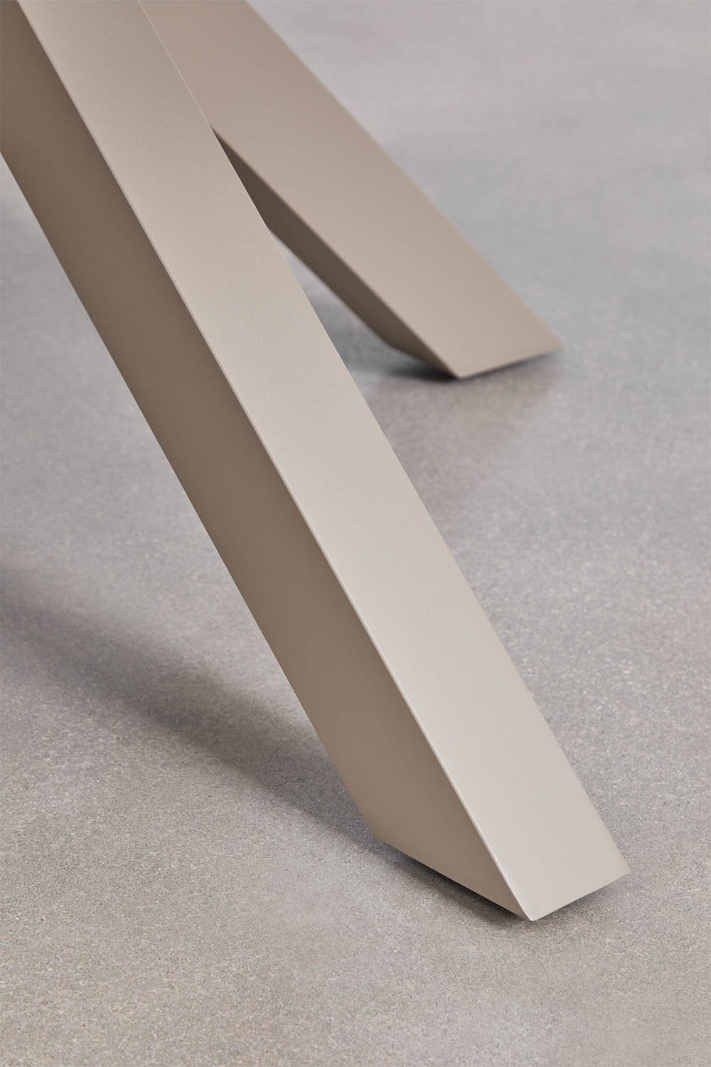 Mesa de jantar extensível em alumínio Barces 145-200x145 cm, imagem de galeria 6