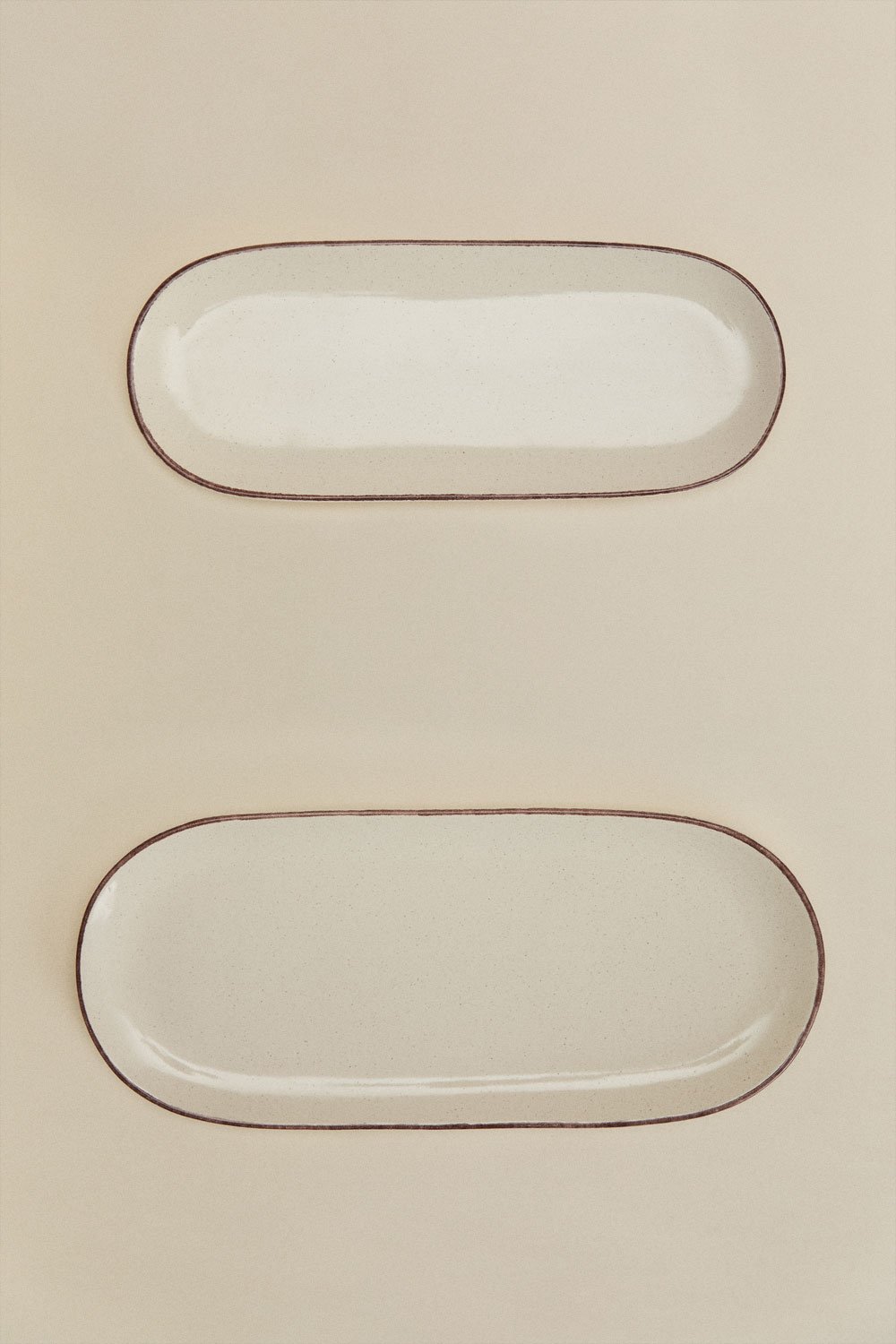 Conjunto de 2 tabuleiros em grés Ronilena, imagem de galeria 3