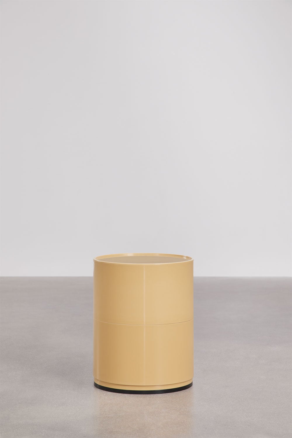 Mesa de cabeceira redonda Ø30 cm com prateleiras Babel, imagem de galeria 5