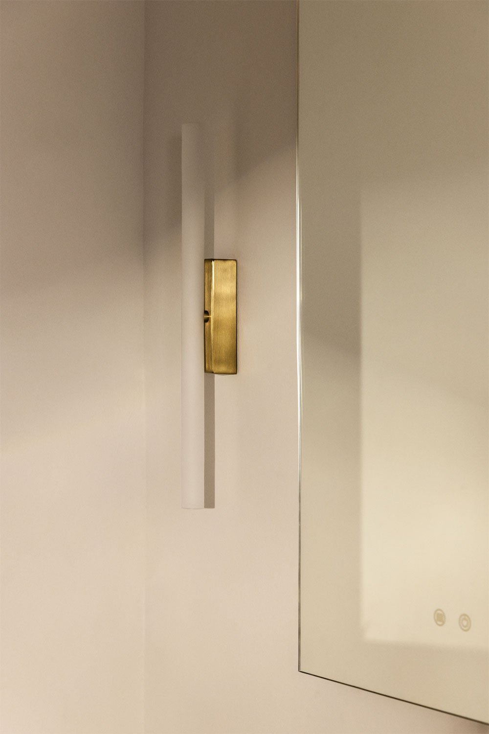 Aplique de parede LED para casa de banho em aço inoxidável Ziraivo, imagem de galeria 4