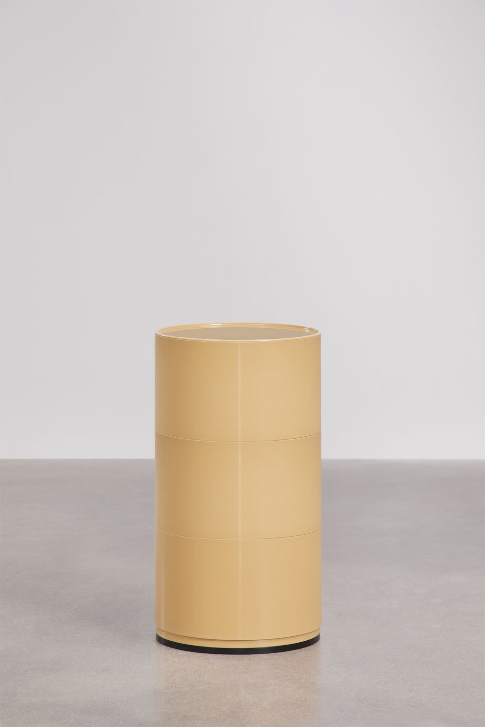 Mesa de cabeceira redonda Ø30 cm com prateleiras Babel, imagem de galeria 5