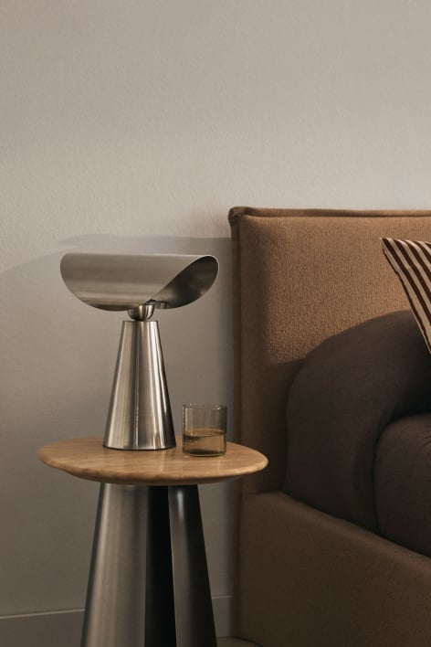 Candeeiro de mesa ↑35 cm em ferro Conby