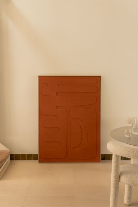 Quadro decorativo 100x140 cm pintado à mão sobre tela Avilon