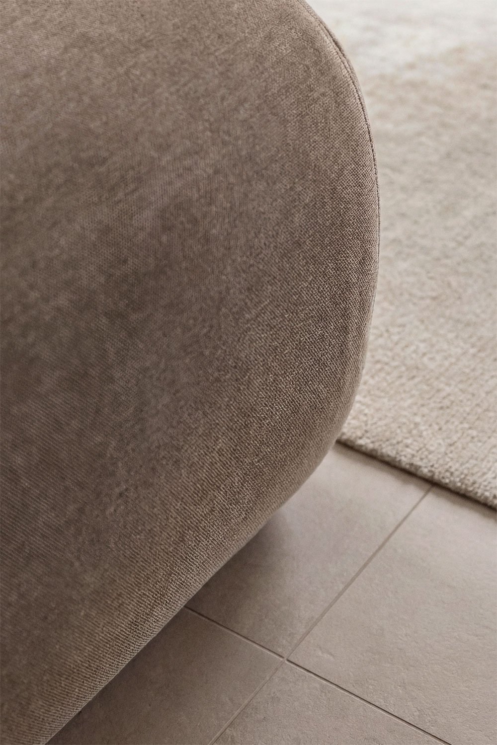 Sofá modular de 3 peças em chenille Coquette, imagem de galeria 2