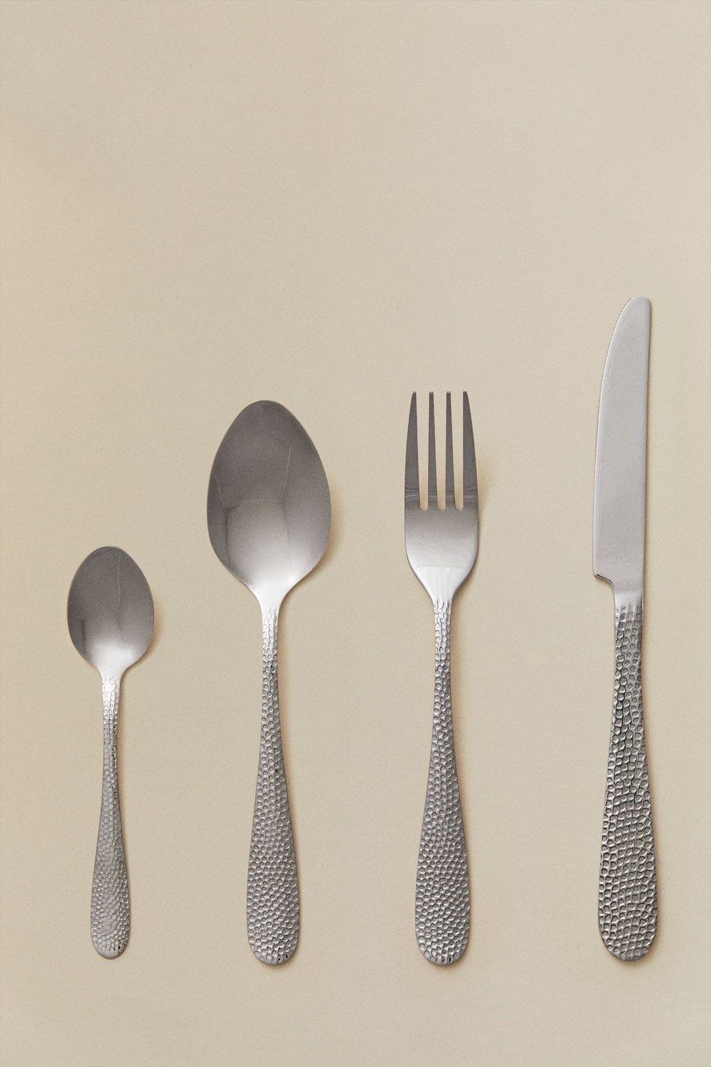 Conjunto de talheres de 16 peças em aço inoxidável Aina, imagem de galeria 3