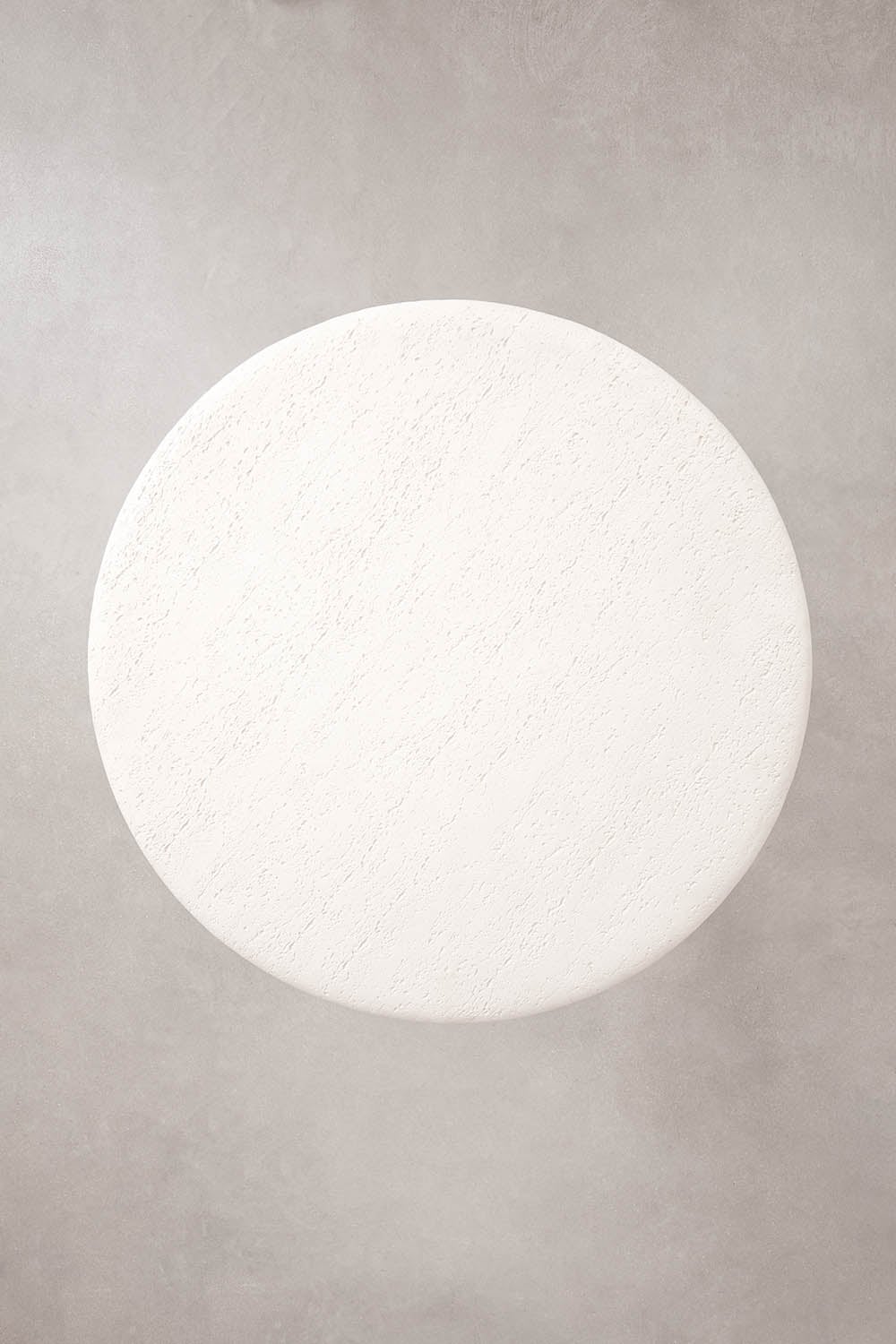 Mesa de jardim redonda Ø120 cm em cimento Eloria, imagem de galeria 7