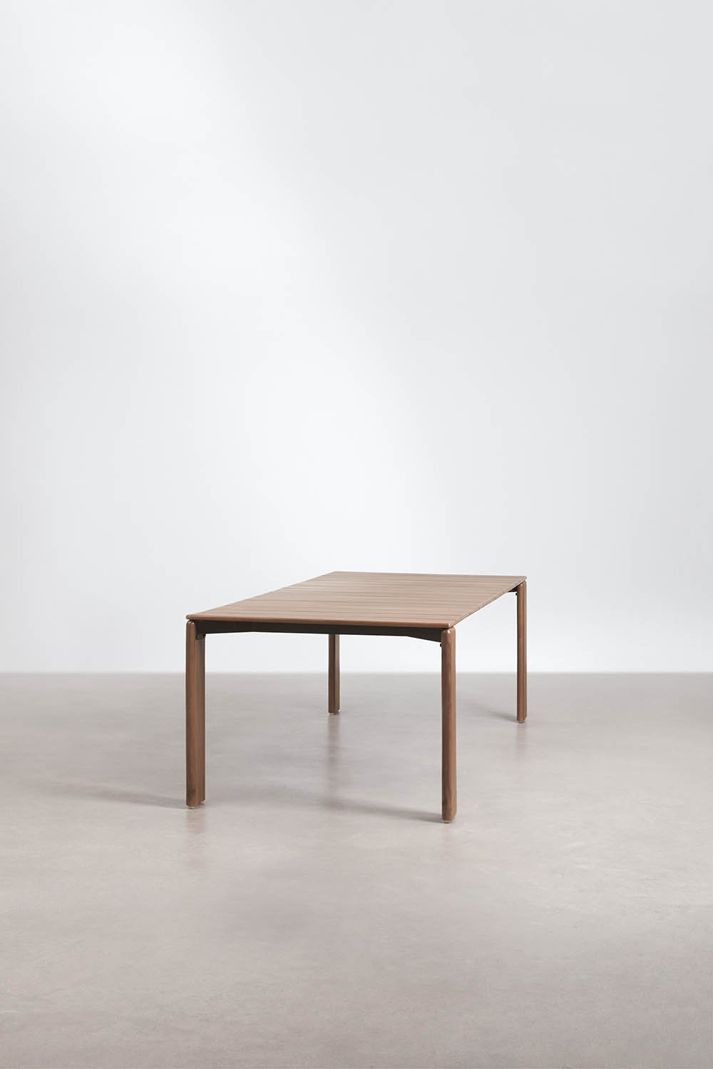 Mesa de jantar retangular em madeira de acácia Kandroa, imagem de galeria 2