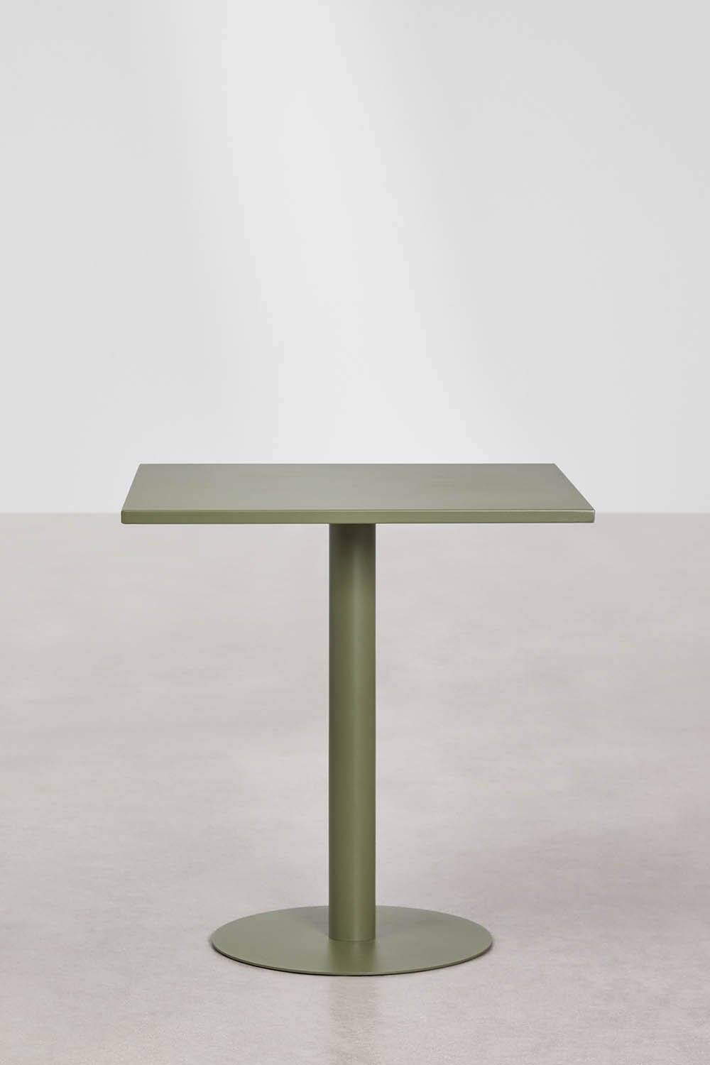 Mesa de jardim quadrada 70x70 cm em ferro Mizzi, imagem de galeria 2