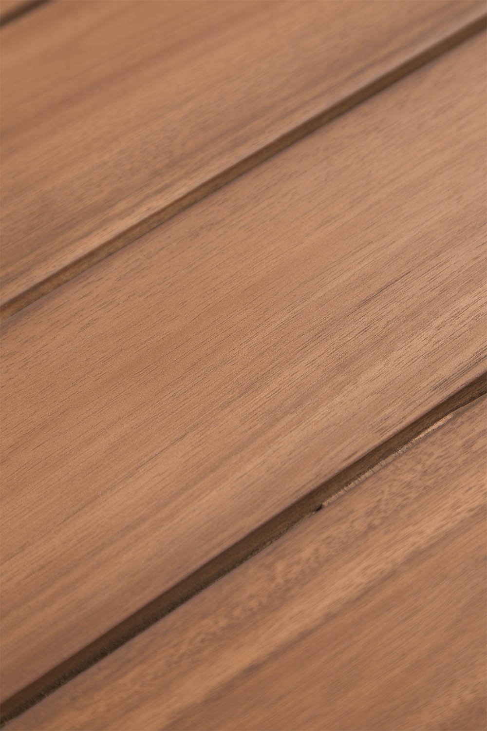 Mesa de jardim retangular extensível 250-310x105 cm em madeira de acácia Duala, imagem de galeria 7