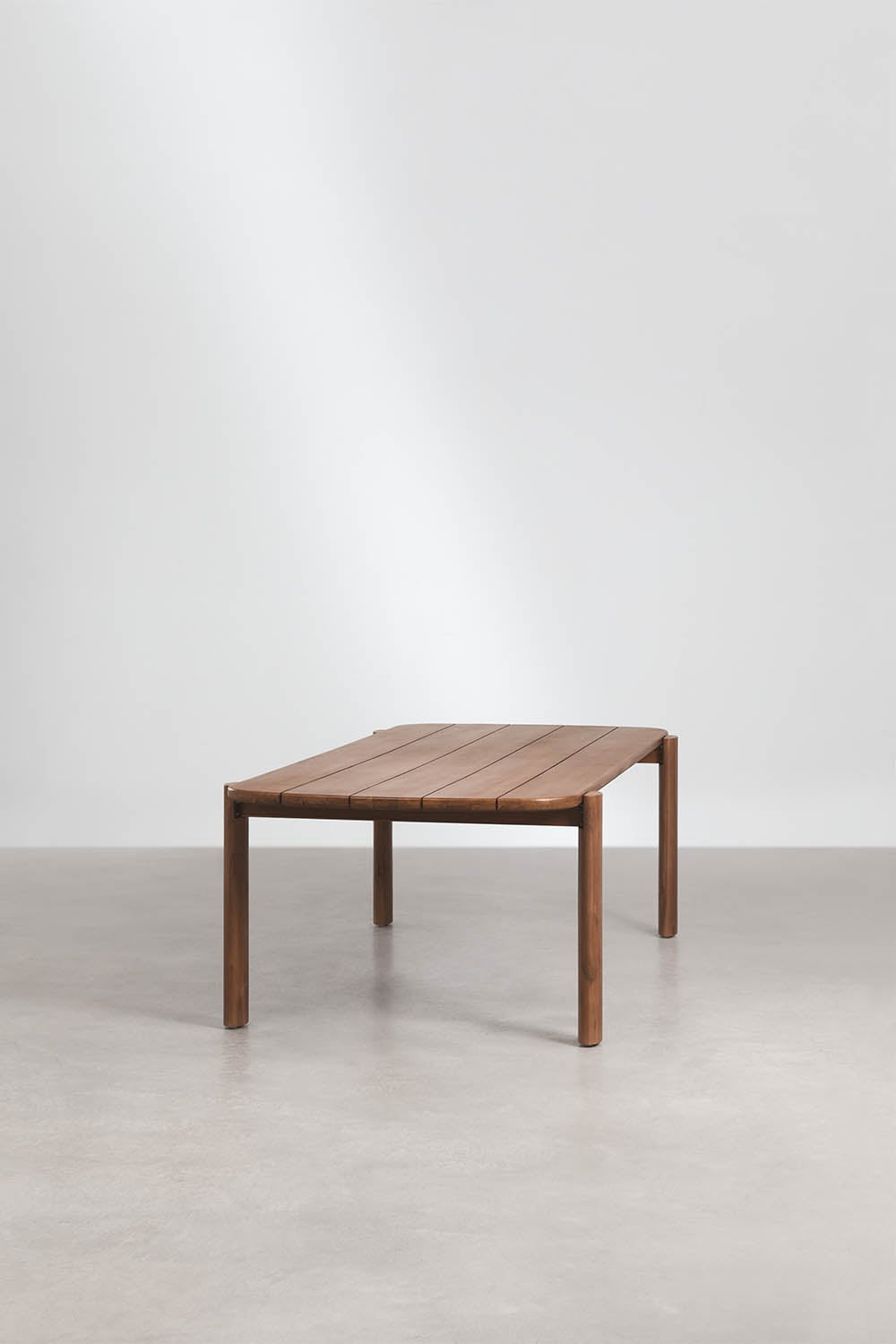 Mesa de jardim retangular 260x115 cm em madeira de acácia Vetra, imagem de galeria 4