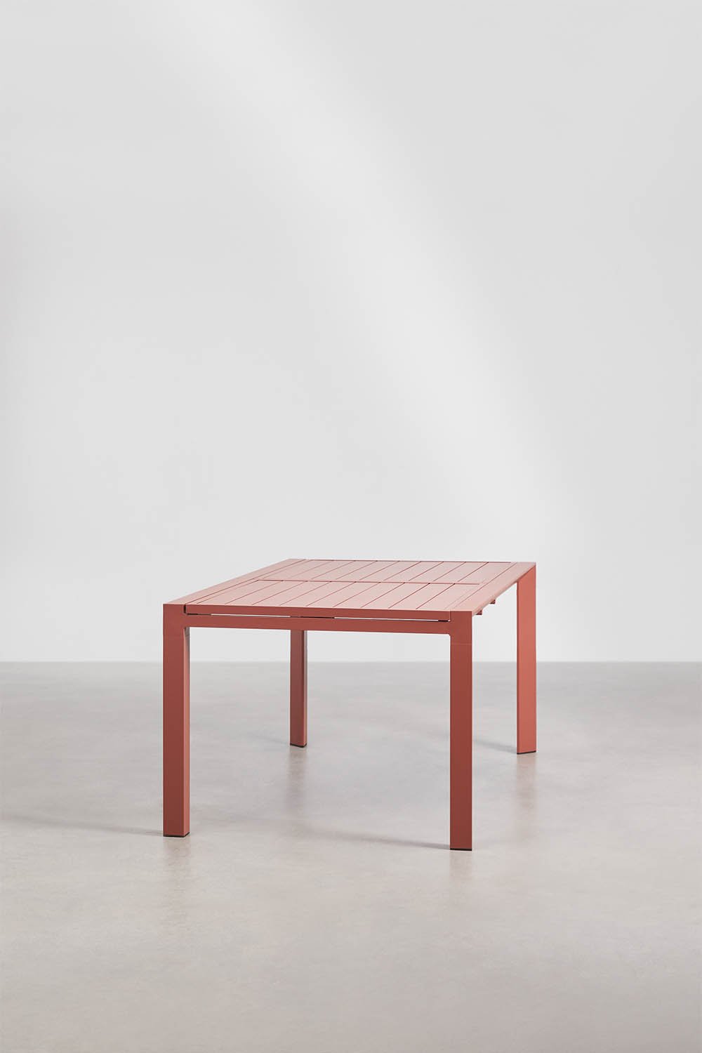 Mesa de jardim retangular extensível em alumínio Starmi 180-240x100 cm, imagem de galeria 3