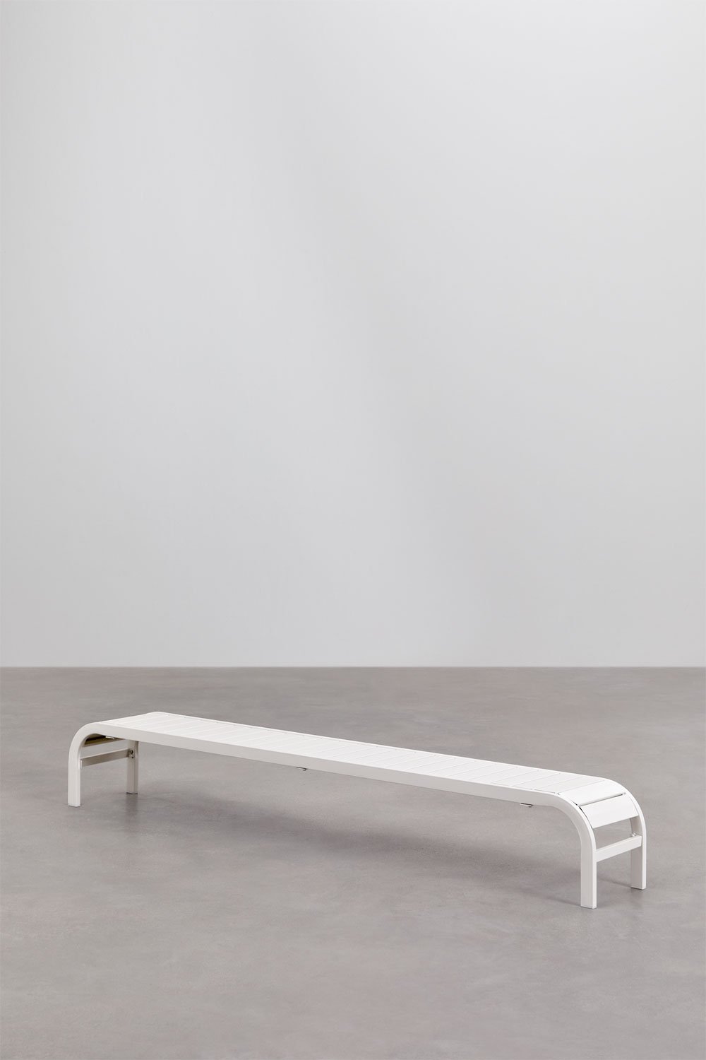 Mesa auxiliar para espreguiçadeira em aço Marietta, imagem de galeria 2