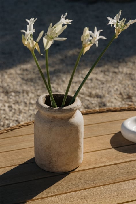 Vaso de terracota (↑18,5 cm) Agnon