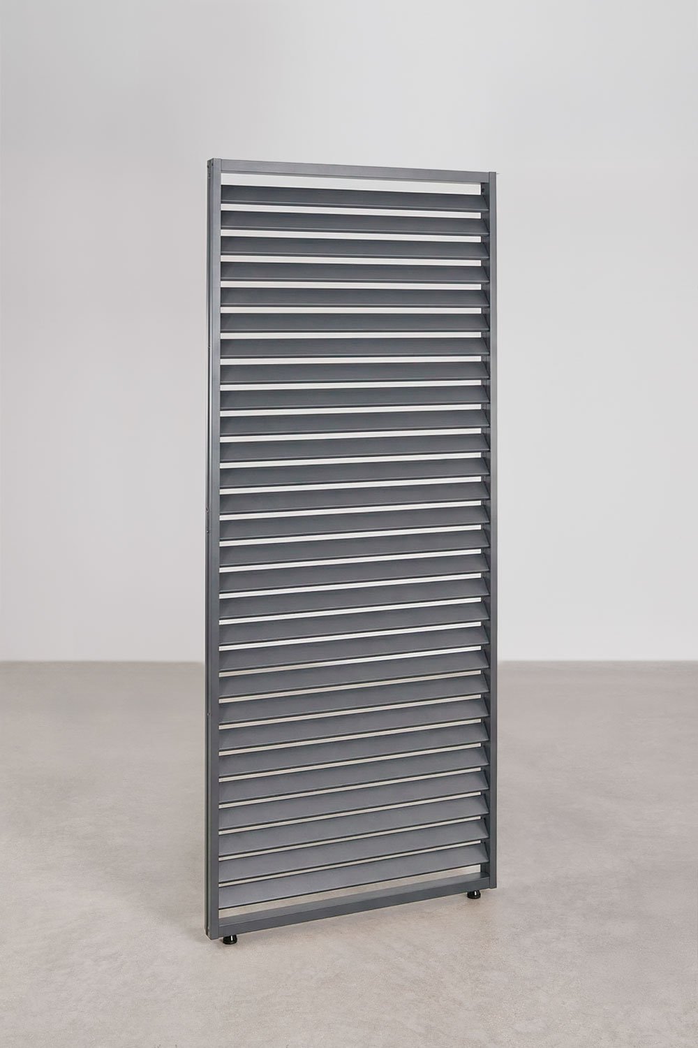 Pack de 3 painéis laterais para pérgola bioclimática de lâminas em alumínio Druvia, imagem de galeria 1