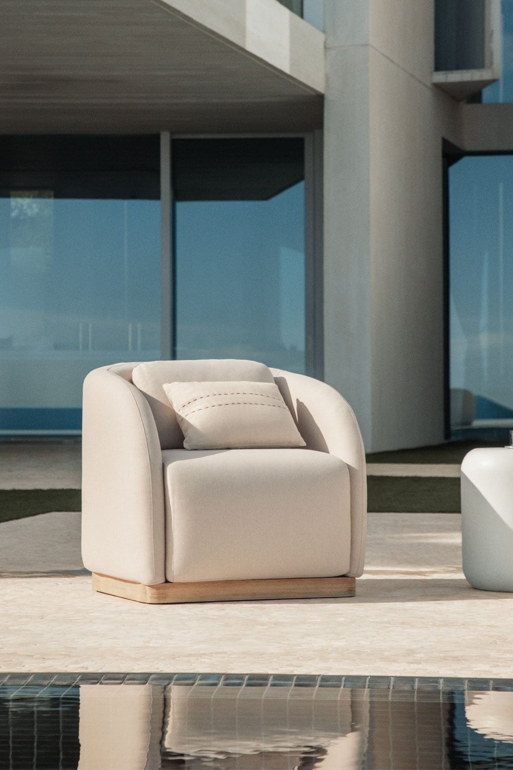 Poltrona de jardim em madeira de acácia Verona, imagem de galeria 1