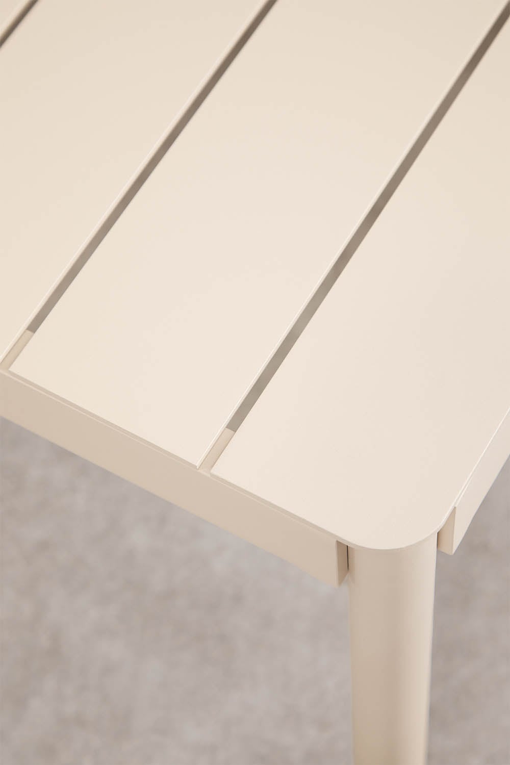 Mesa de centro para jardim retangular 110x60 cm em alumínio Boleni, imagem de galeria 4