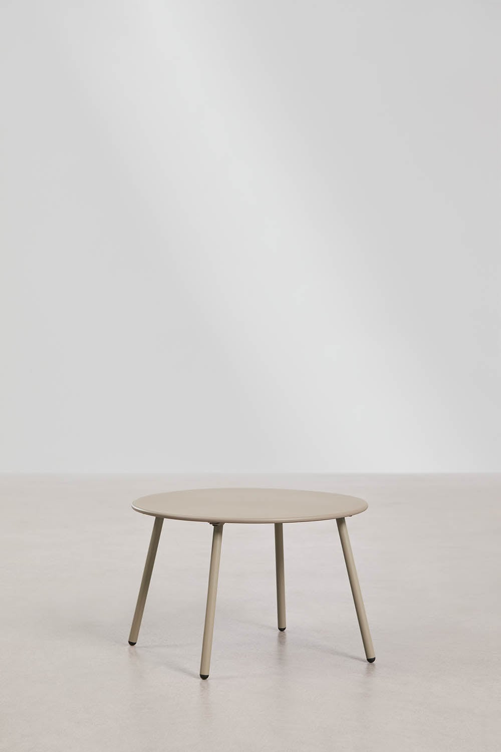 Mesa auxiliar para jardim redonda Ø50 cm em aço Kuorin, imagem de galeria 3