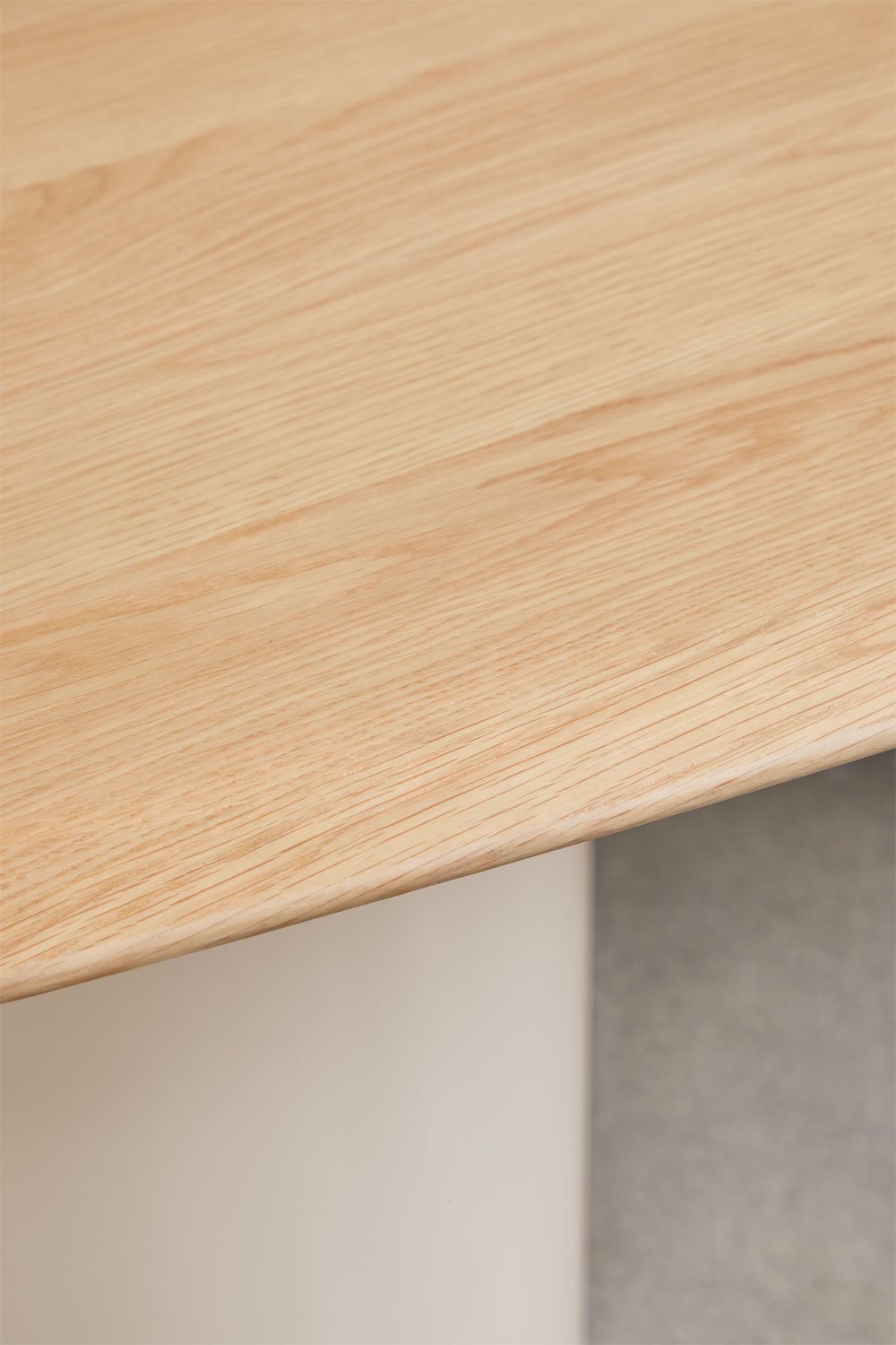 Oval dining table in MDF and cement Lysander, imagem de galeria 4